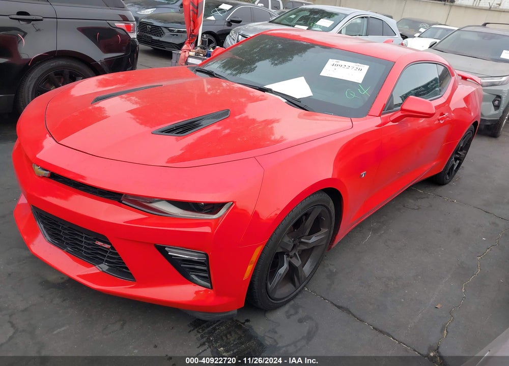 2018 CHEVROLET CAMARO 2SS VIN: 1G1FH1R70J0105348