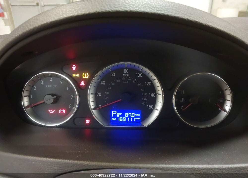 2010 HYUNDAI SONATA GLS VIN: 5NPET4AC4AH626667