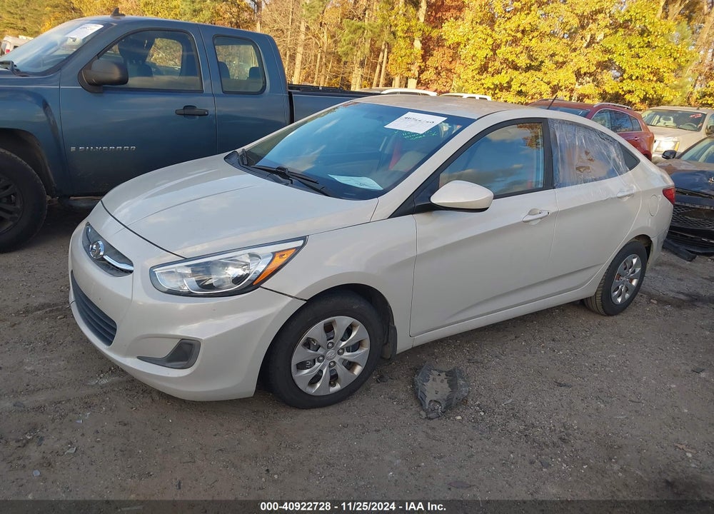 2016 HYUNDAI ACCENT SE VIN: KMHCT4AE0GU162411