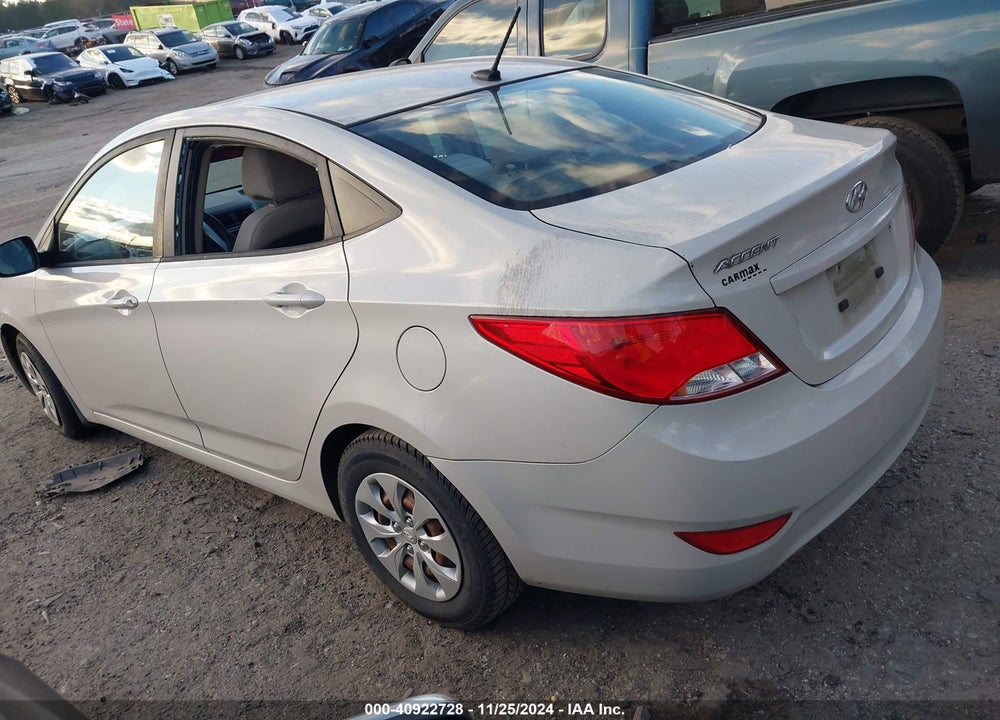 2016 HYUNDAI ACCENT SE VIN: KMHCT4AE0GU162411