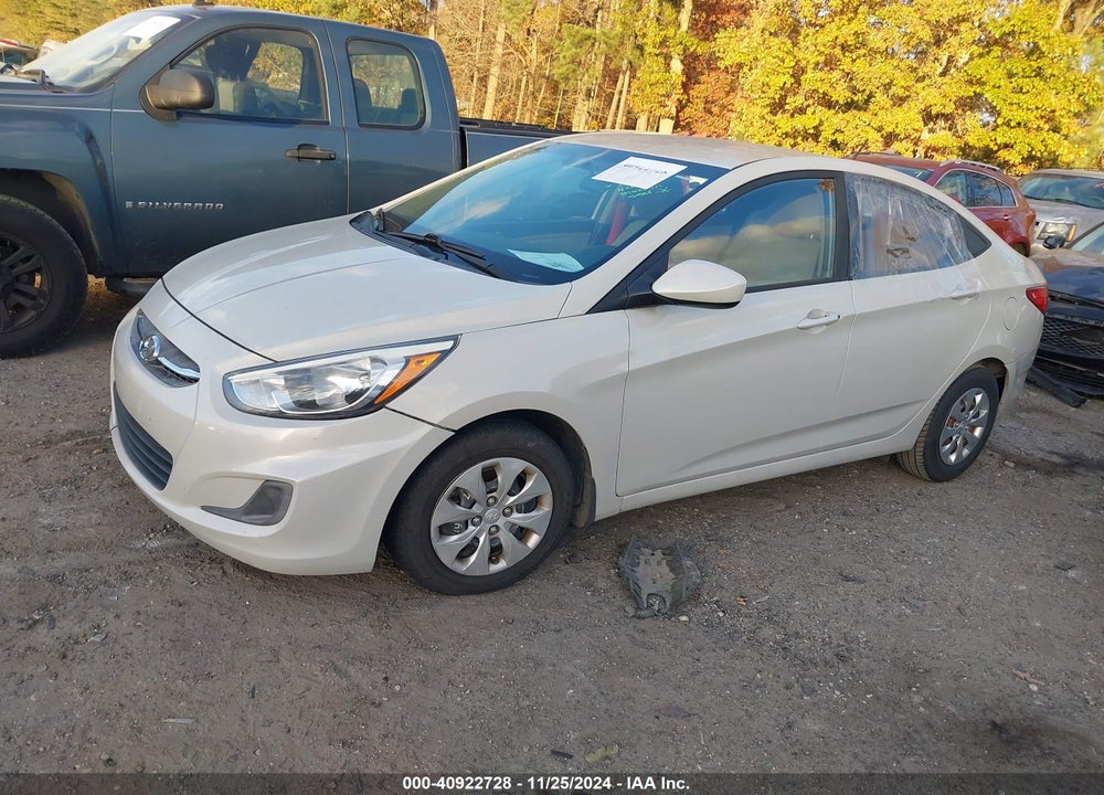 2016 HYUNDAI ACCENT SE VIN: KMHCT4AE0GU162411
