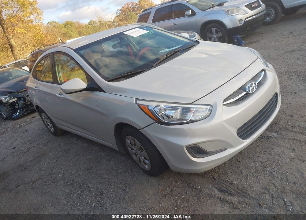 2016 HYUNDAI ACCENT SE VIN: KMHCT4AE0GU162411