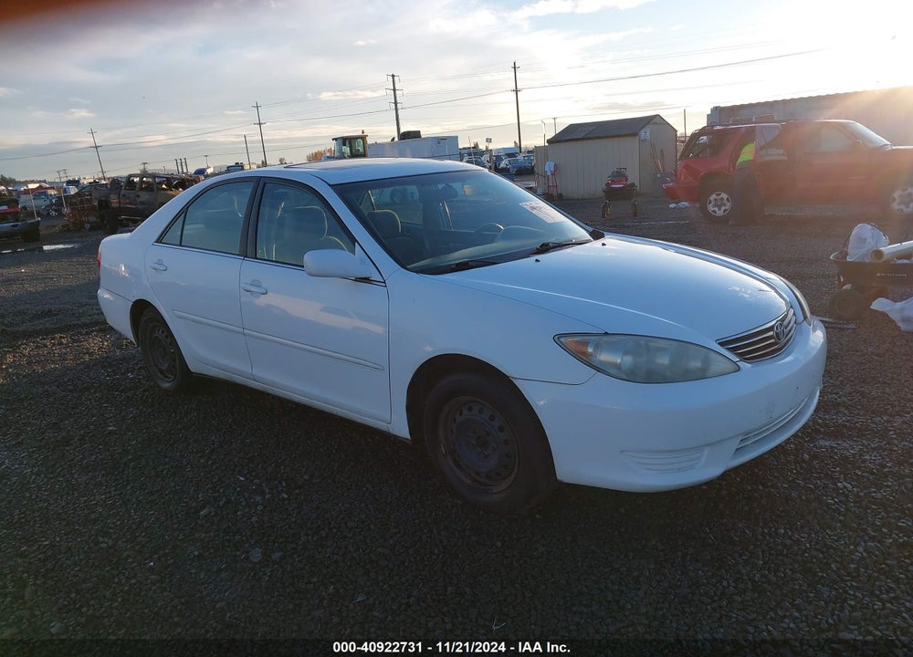 2005 TOYOTA CAMRY LE VIN: 4T1BE32K65U543441