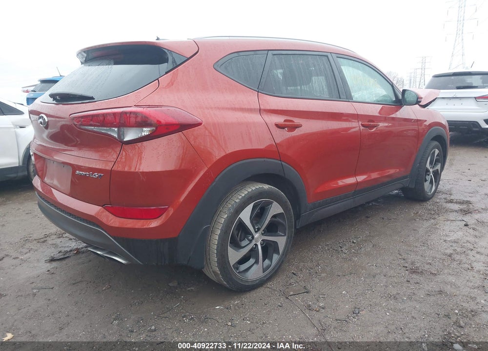2016 HYUNDAI TUCSON SPORT VIN: KM8J33A21GU136584