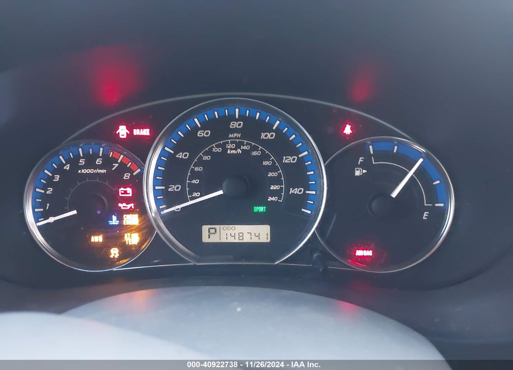 2011 SUBARU FORESTER 2.5X LIMITED VIN: JF2SHBEC2BH741644