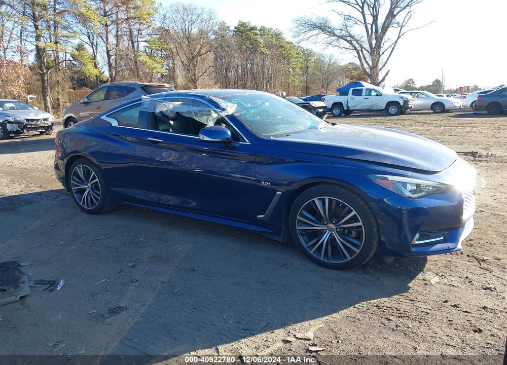 2018 INFINITI Q60 3.0T LUXE VIN: JN1EV7EL1JM391224