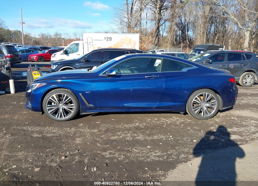 2018 INFINITI Q60 3.0T LUXE VIN: JN1EV7EL1JM391224