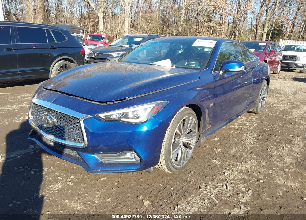 2018 INFINITI Q60 3.0T LUXE VIN: JN1EV7EL1JM391224