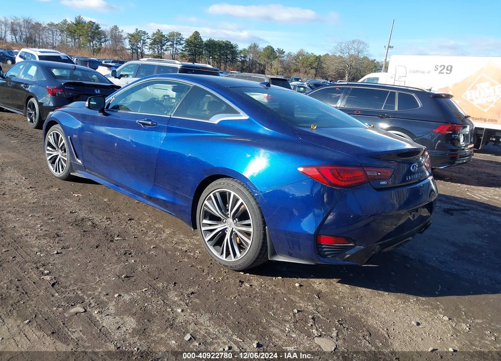 2018 INFINITI Q60 3.0T LUXE VIN: JN1EV7EL1JM391224