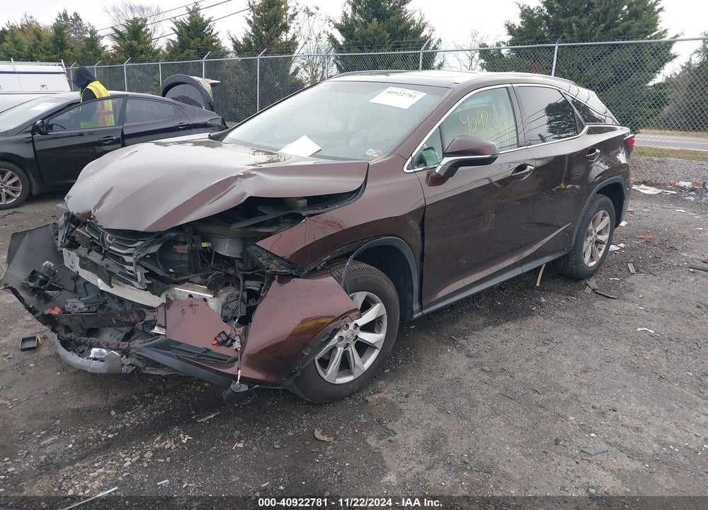 2016 LEXUS RX 350 VIN: 2T2BZMCA2GC007229
