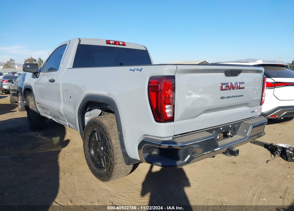 2024 GMC SIERRA 1500 4WD STANDARD BOX PRO VIN: 3GTNUAEK2RG186689