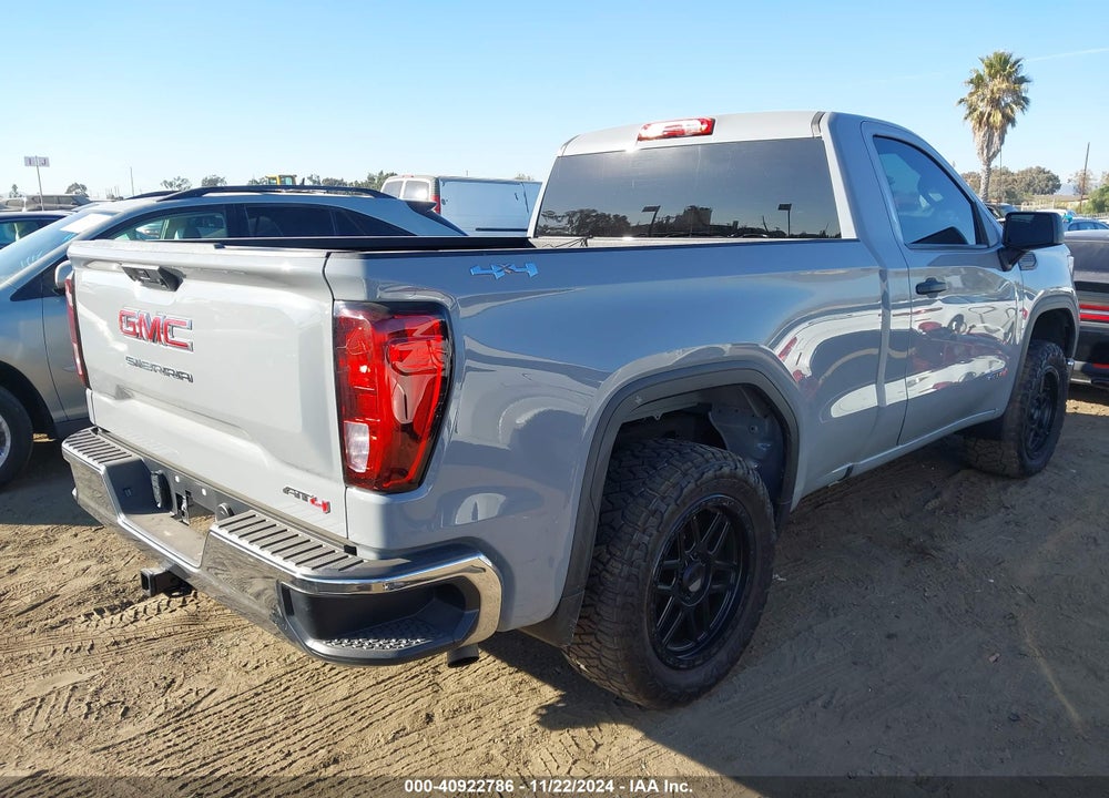 2024 GMC SIERRA 1500 4WD STANDARD BOX PRO VIN: 3GTNUAEK2RG186689