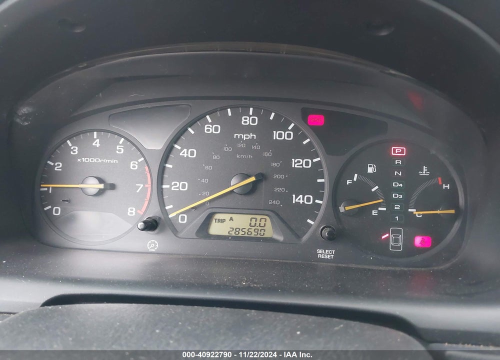 2000 HONDA ACCORD 3.0 EX VIN: 1HGCG2253YA024670