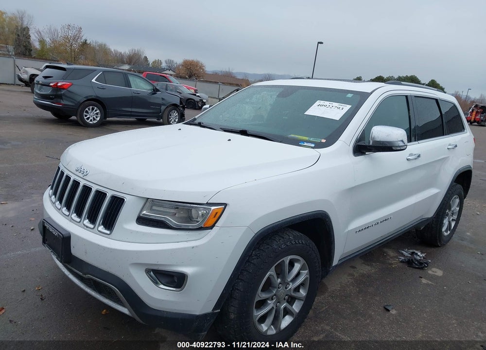 2015 JEEP GRAND CHEROKEE LIMITED VIN: 1C4RJFBGXFC806680