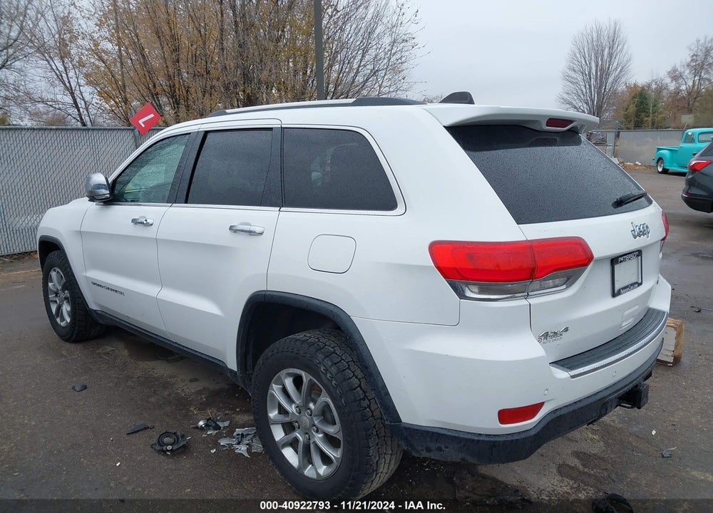 2015 JEEP GRAND CHEROKEE LIMITED VIN: 1C4RJFBGXFC806680