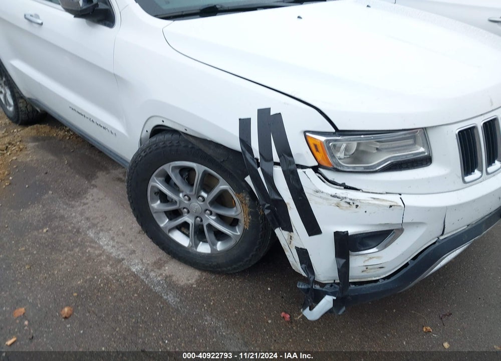 2015 JEEP GRAND CHEROKEE LIMITED VIN: 1C4RJFBGXFC806680
