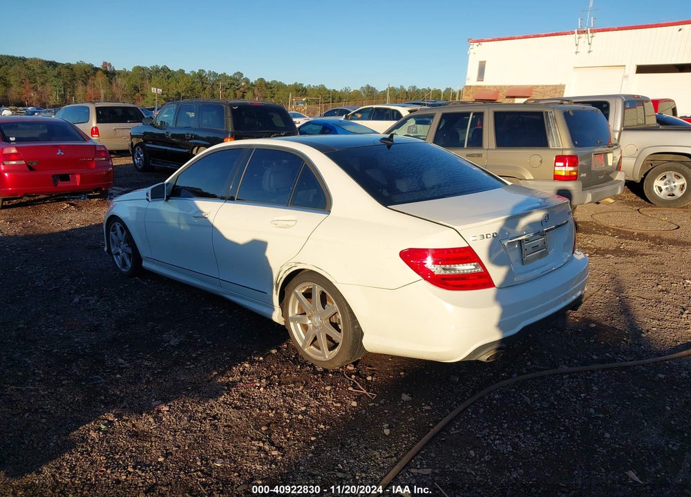2012 MERCEDES-BENZ C 300 LUXURY 4MATIC/SPORT 4MATIC VIN: WDDGF8BB0CR229195