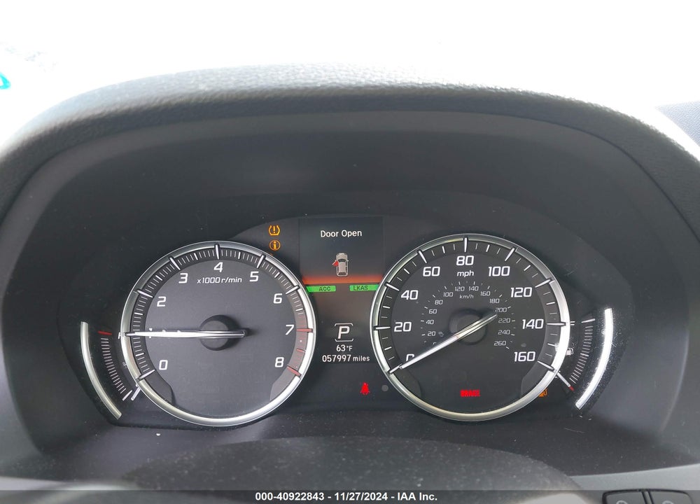 2014 ACURA MDX ADVANCE PKG W/ENTERTAINMENT PKG VIN: 5FRYD4H83EB026687