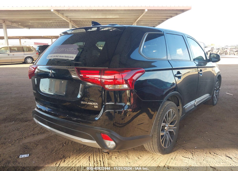 2018 MITSUBISHI OUTLANDER SE VIN: JA4AZ3A38JZ054867