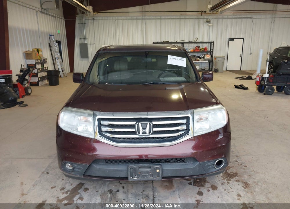 2012 HONDA PILOT EX-L VIN: 5FNYF4H54CB038930