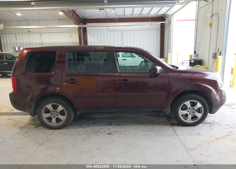 2012 HONDA PILOT EX-L VIN: 5FNYF4H54CB038930