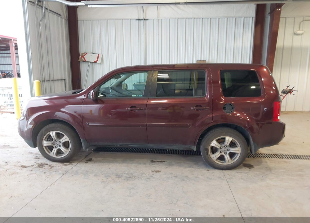 2012 HONDA PILOT EX-L VIN: 5FNYF4H54CB038930