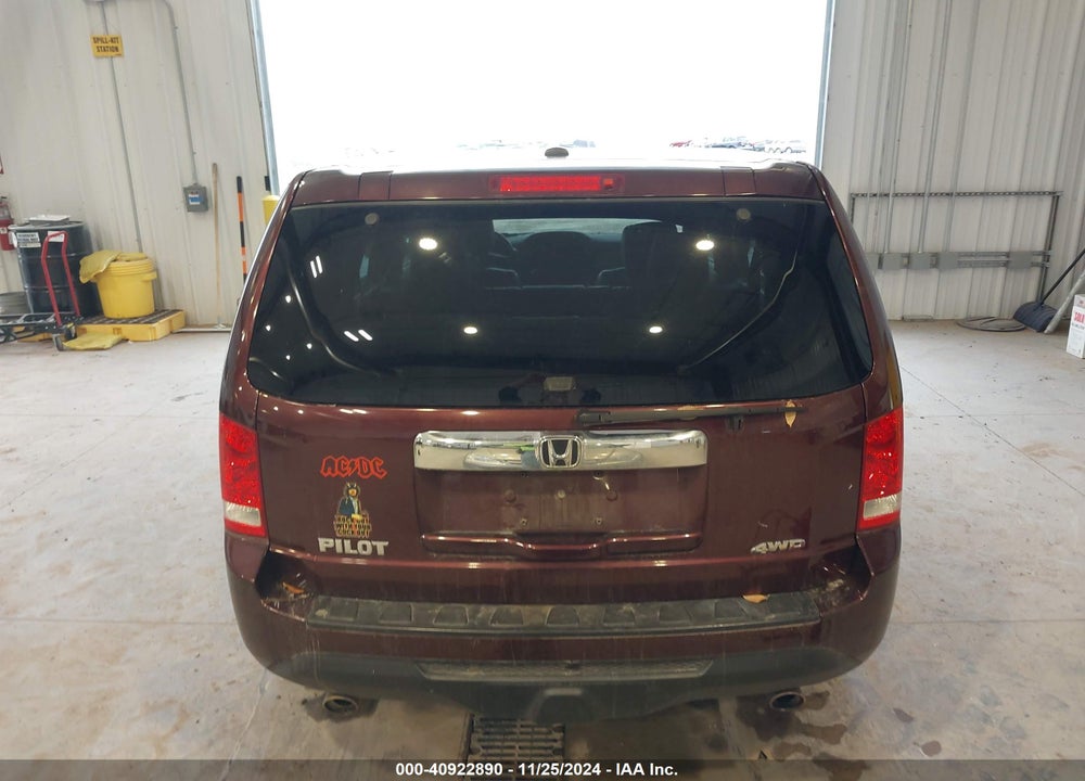 2012 HONDA PILOT EX-L VIN: 5FNYF4H54CB038930