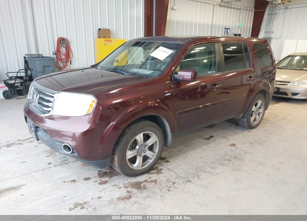 2012 HONDA PILOT EX-L VIN: 5FNYF4H54CB038930