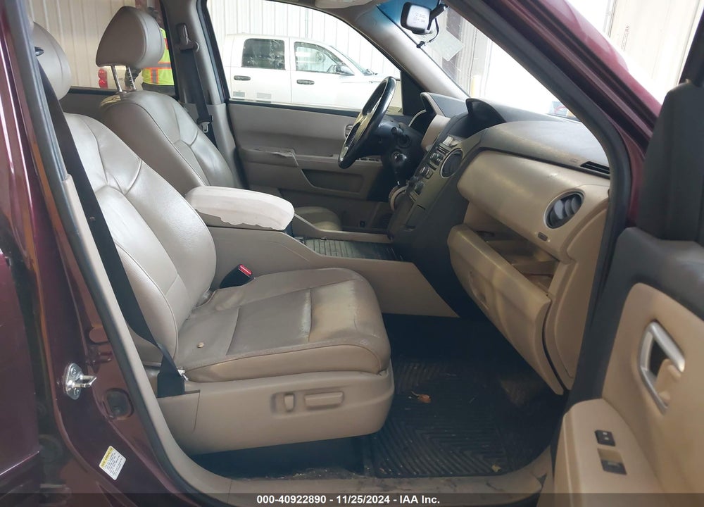 2012 HONDA PILOT EX-L VIN: 5FNYF4H54CB038930