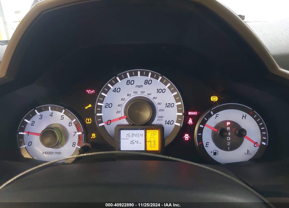 2012 HONDA PILOT EX-L VIN: 5FNYF4H54CB038930