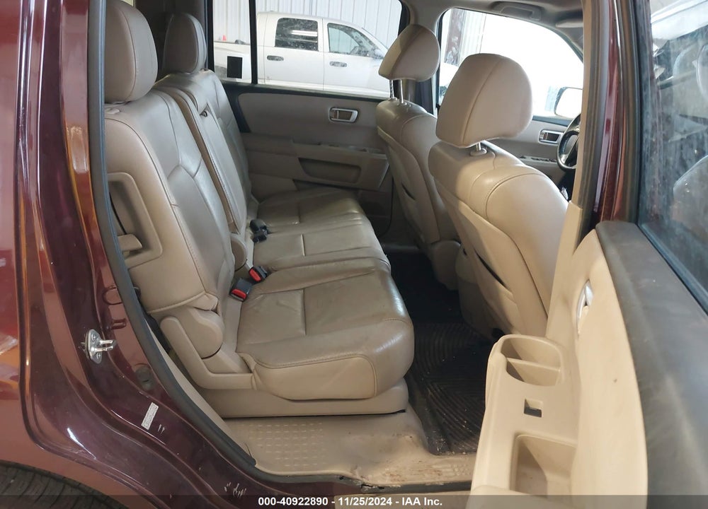 2012 HONDA PILOT EX-L VIN: 5FNYF4H54CB038930