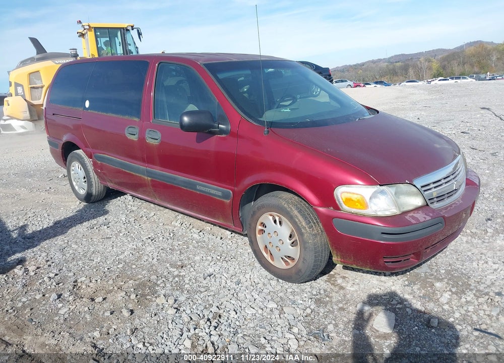 2002 CHEVROLET VENTURE PLUS VIN: 1GNDX03E62D165543