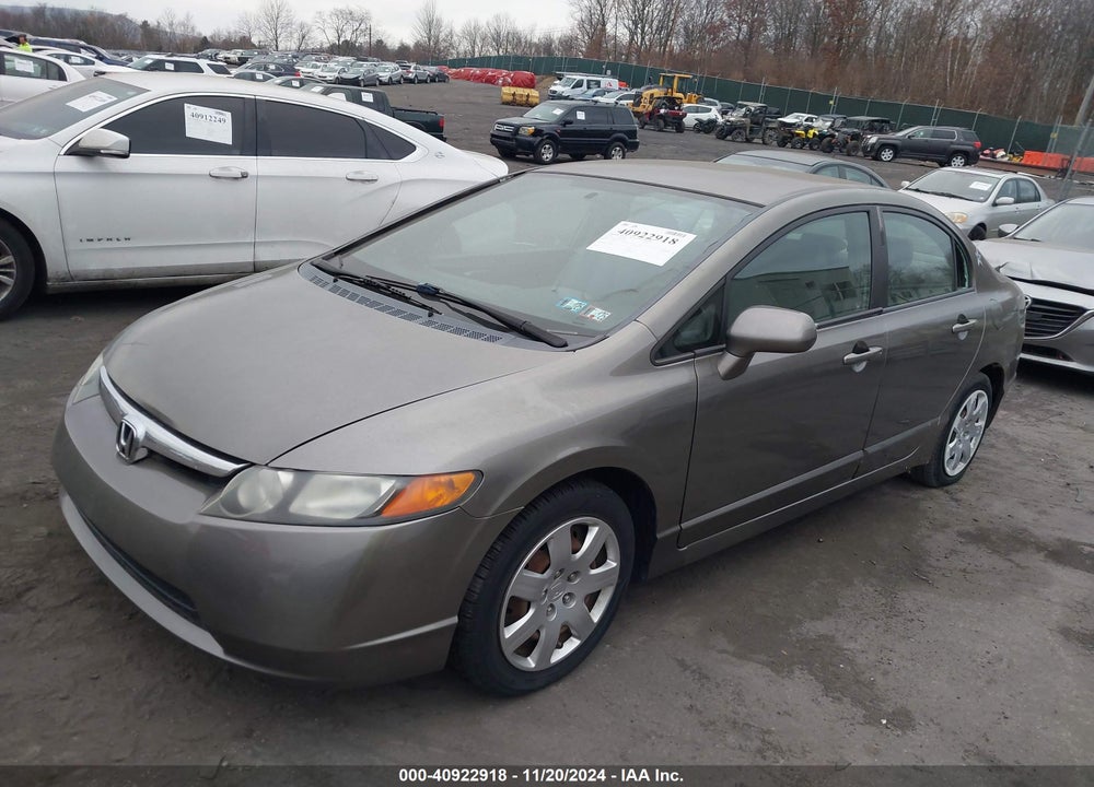 2008 HONDA CIVIC LX VIN: 2HGFA15538H301209
