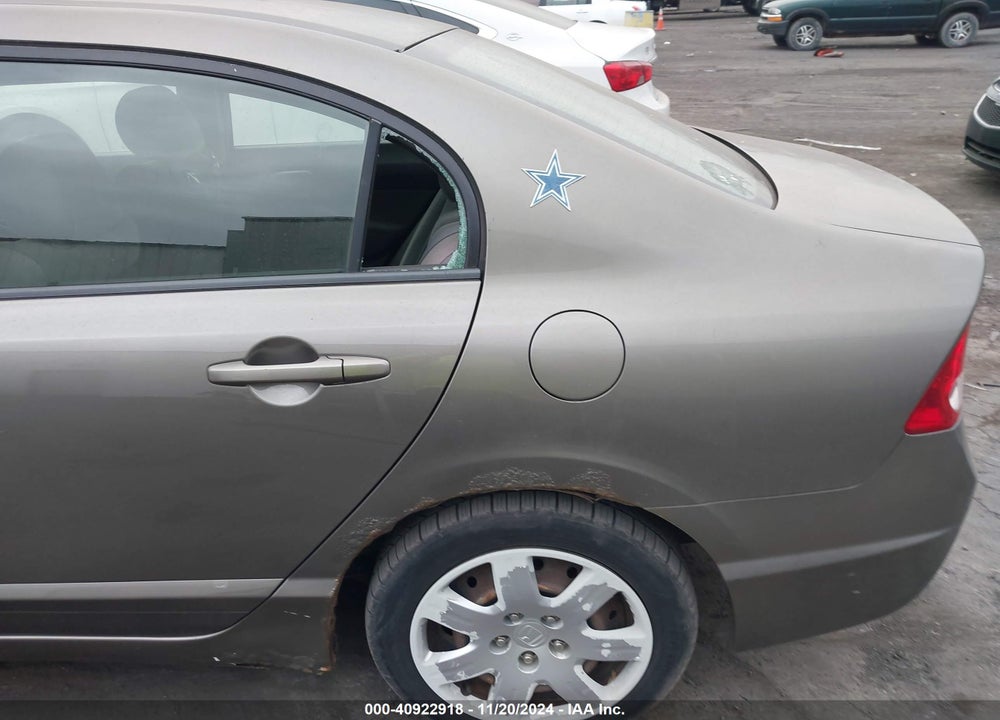 2008 HONDA CIVIC LX VIN: 2HGFA15538H301209