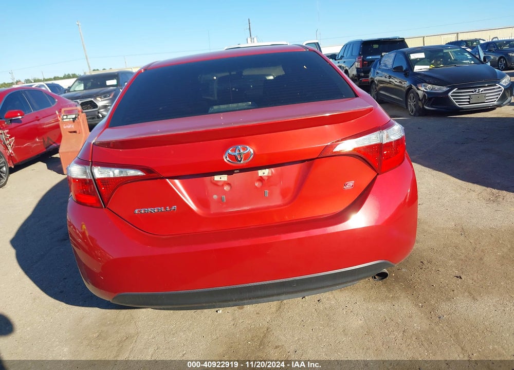 2015 TOYOTA COROLLA S PLUS VIN: 5YFBURHE8FP196429