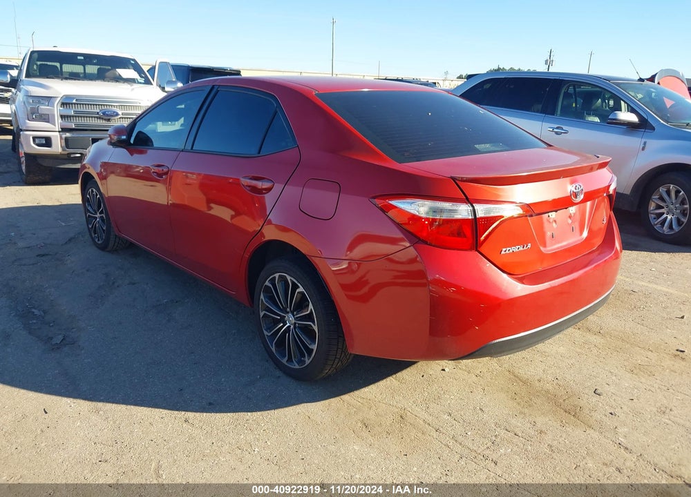 2015 TOYOTA COROLLA S PLUS VIN: 5YFBURHE8FP196429
