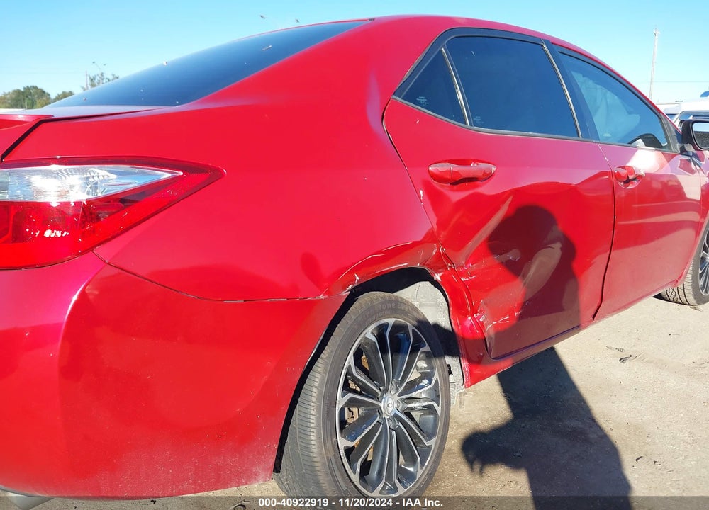 2015 TOYOTA COROLLA S PLUS VIN: 5YFBURHE8FP196429
