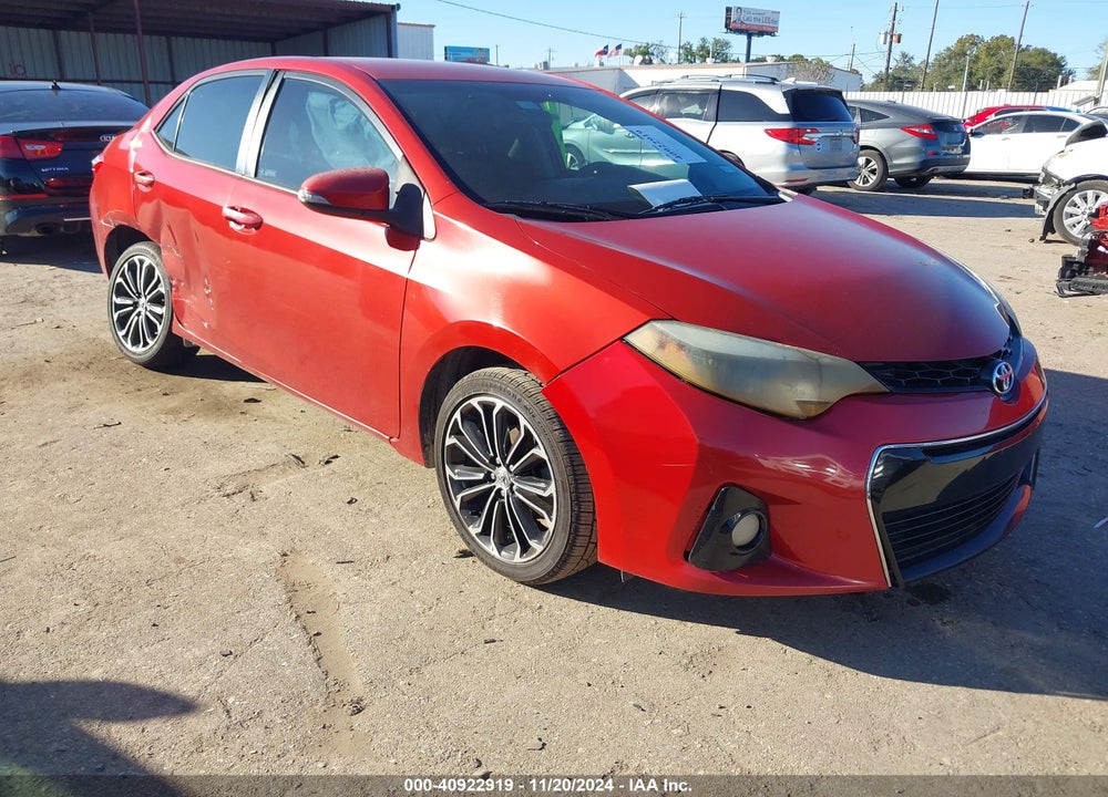2015 TOYOTA COROLLA S PLUS VIN: 5YFBURHE8FP196429