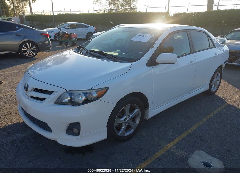 2013 TOYOTA COROLLA S VIN: 5YFBU4EE7DP144584