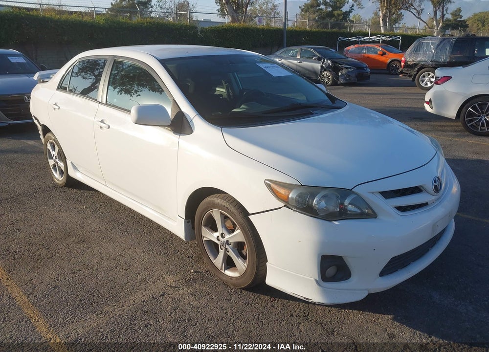 2013 TOYOTA COROLLA S VIN: 5YFBU4EE7DP144584