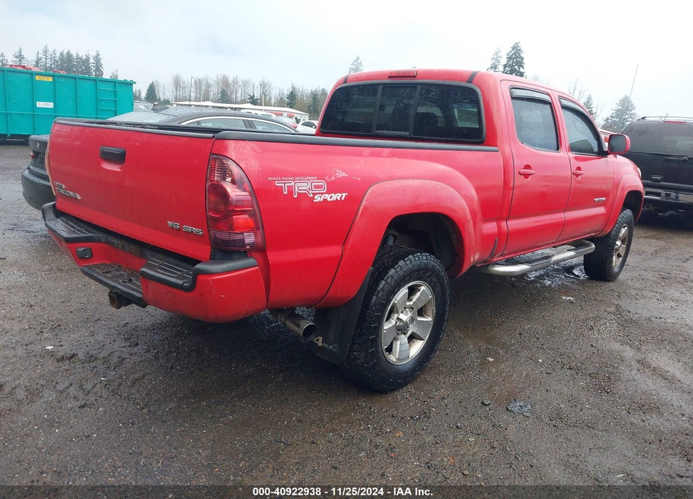 2007 TOYOTA TACOMA DOUBLE CAB LONG BED VIN: 5TEMU52N57Z329590