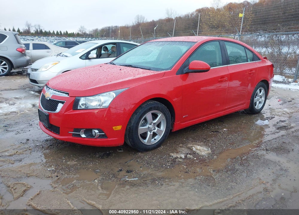 2012 CHEVROLET CRUZE 1LT VIN: 1G1PF5SC2C7278680