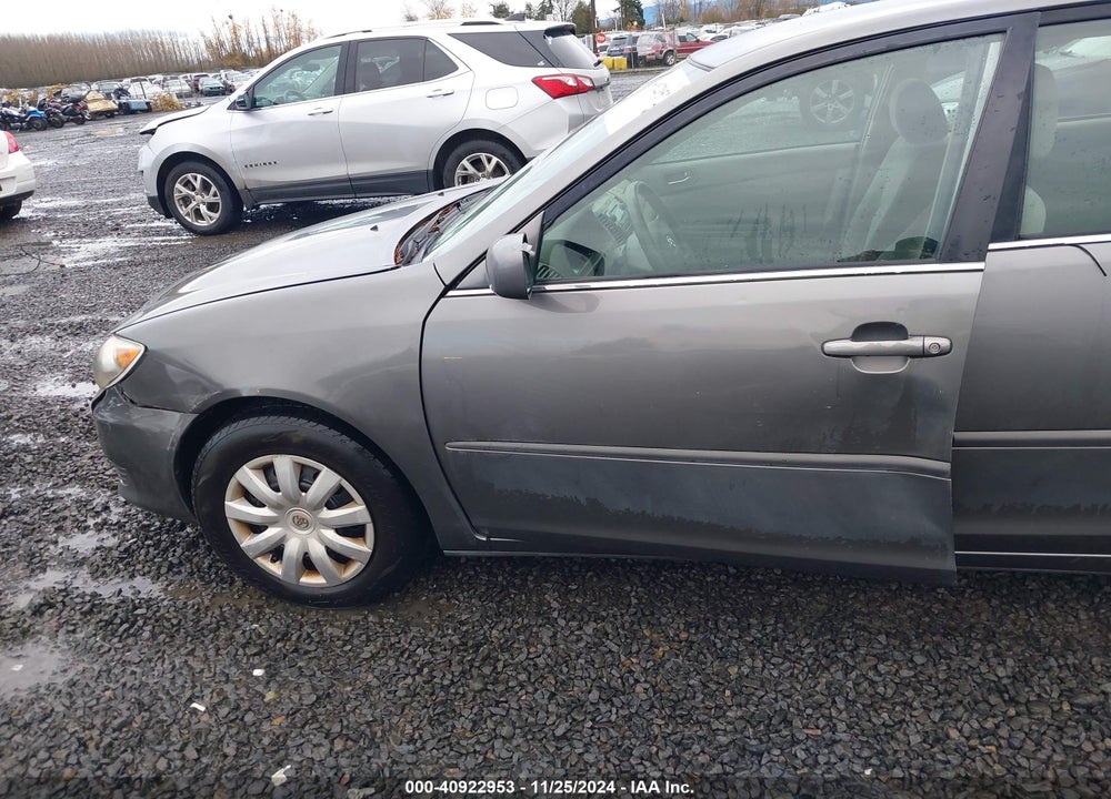 2005 TOYOTA CAMRY LE VIN: 4T1BE32K65U587892