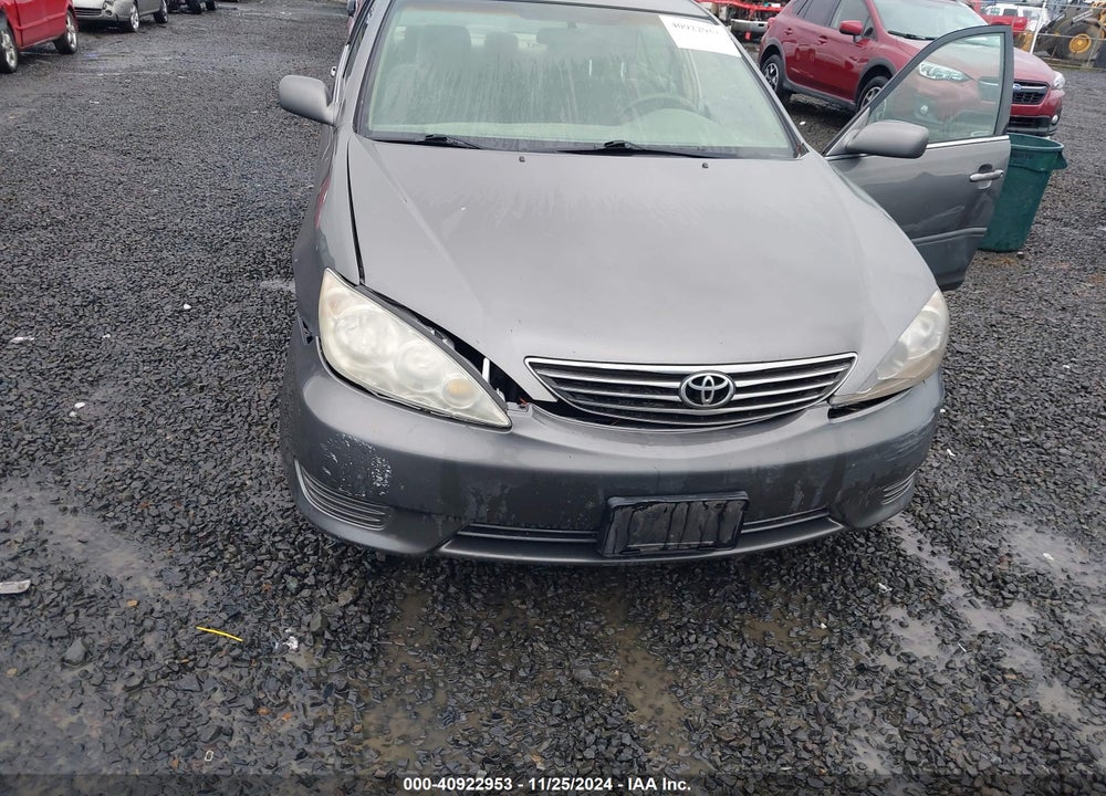 2005 TOYOTA CAMRY LE VIN: 4T1BE32K65U587892