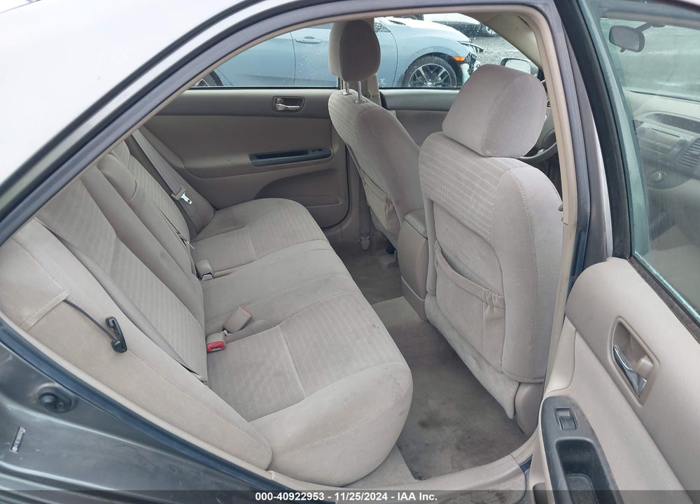 2005 TOYOTA CAMRY LE VIN: 4T1BE32K65U587892