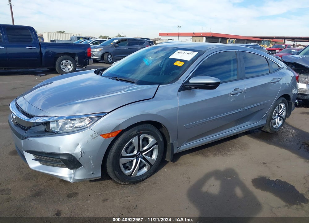 2016 HONDA CIVIC LX VIN: 19XFC2F50GE030603