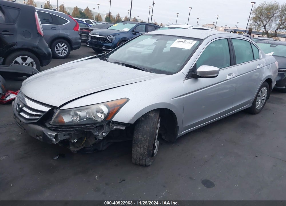 2012 HONDA ACCORD 2.4 LX VIN: 1HGCP2F38CA189258