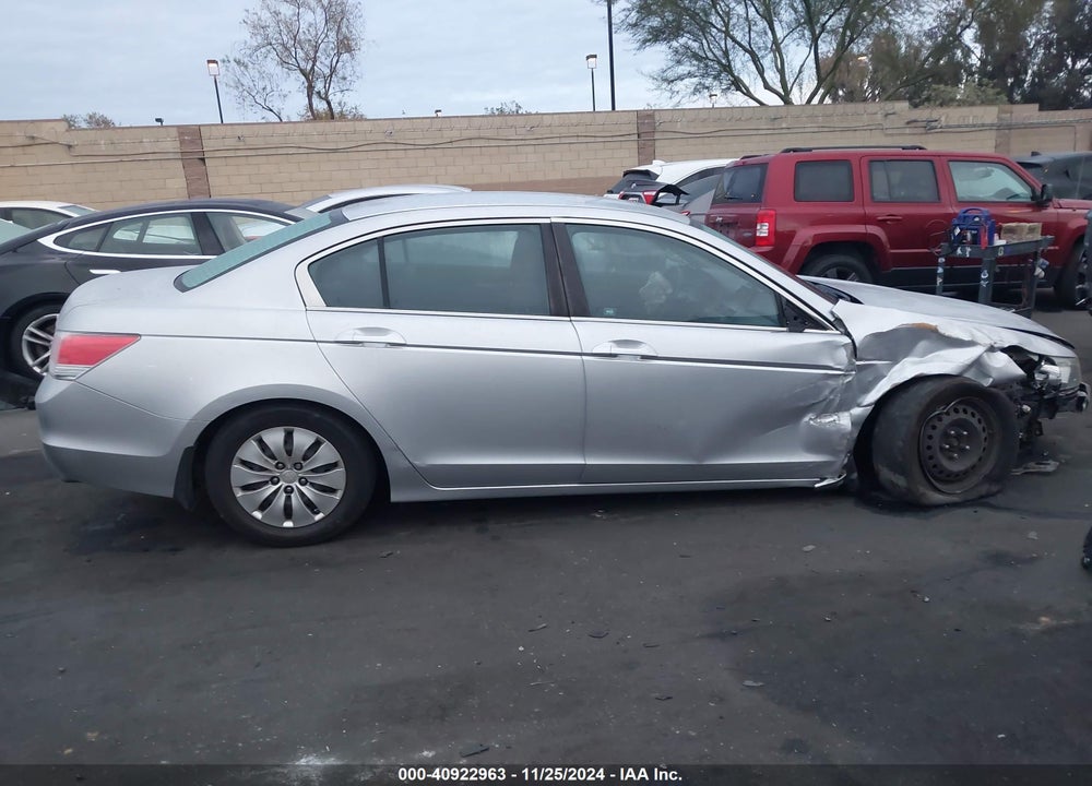 2012 HONDA ACCORD 2.4 LX VIN: 1HGCP2F38CA189258