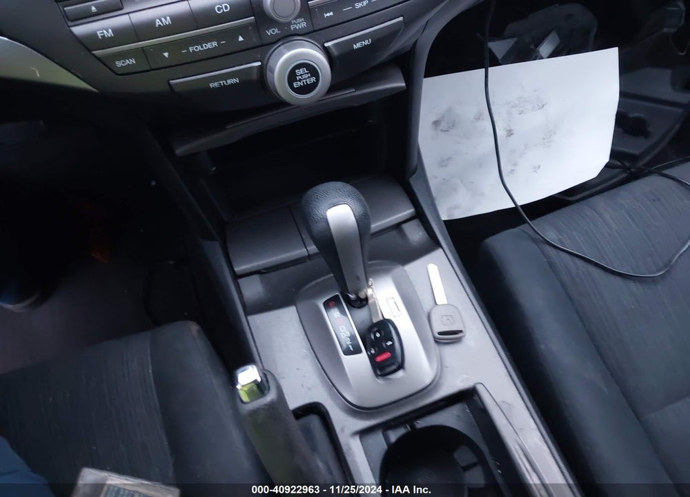 2012 HONDA ACCORD 2.4 LX VIN: 1HGCP2F38CA189258