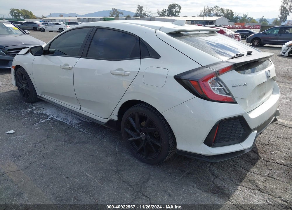 2017 HONDA CIVIC VIN: SHHFK7H49HU408948